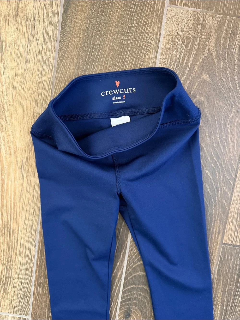 J.Crew Girls’ Navy Active Crewneck Sweatshirt/ Active Legging/ Racerback Tank—XS